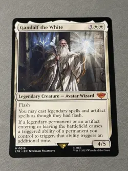 Gandalf the White #19 (NM) Lord of the Rings LTR Magic MTG - Image 1