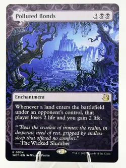 Polluted Bonds SHOWCASE ENCHANTING TALES 034 Black MTG 2023 NM Pack Fresh - Image 1