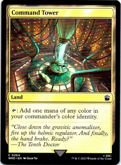 Command Tower (0264) 264 Universes Beyond: Doctor Who Magic: The Gathering NM - Image 1
