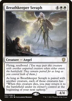 Breathkeeper Seraph - Crimson Vow Commander | MTG Card - Image 2