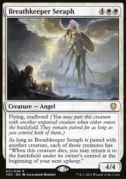 Breathkeeper Seraph - Crimson Vow Commander | MTG Card - Image 3