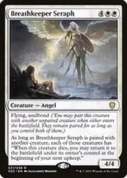 Breathkeeper Seraph - Crimson Vow Commander | MTG Card - Image 4