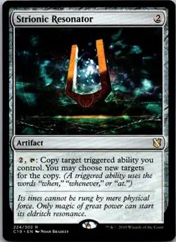 Strionic Resonator 224 Rare Commander 2019 Magic: The Gathering Near Mint - Image 1