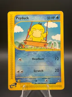 Pokemon Psyduck Aquapolis 104/147 LP 2002 E reader - Image 1