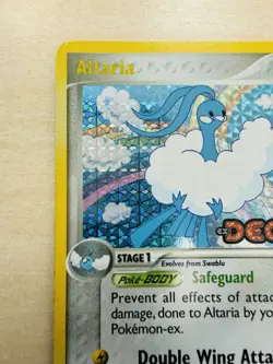 2005 Pokemon Card - Altaria Deoxys 1/107 Holo Reverse Holo Stamped - Image 2
