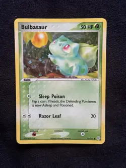 Pokemon Bulbasaur 54/112 FireRed & LeafGreen Reverse Holo (LP) - Image 1