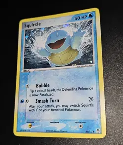 Squirtle [Reverse Holo] 83/112 Pokemon FireRed & LeafGreen - Image 1