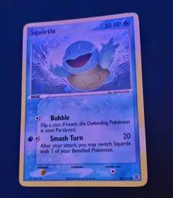Squirtle [Reverse Holo] 83/112 Pokemon FireRed & LeafGreen - Image 2
