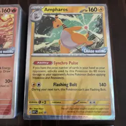 Pokemon Chaos Rising Prerelease Sealed Set of 4 Delphox Crobat Goodra Ampharos - Image 3