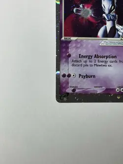 Pokemon TCG EX Ruby & Sapphire 101/109 Mewtwo ex Ultra Rare - Image 4