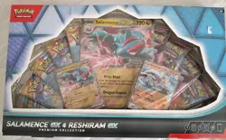 Pokemon TCG: Salamence ex & Reshiram ex Premium Collection Box New & Sealed - Image 1