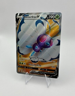 Butterfree V, Pokemon Near Mint, Darkness Ablaze, Ultra Rare, 177/189 - Image 1