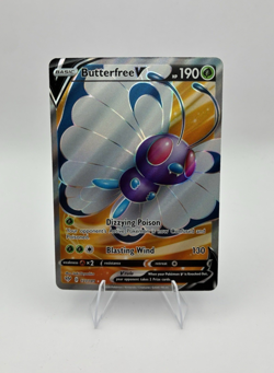 Butterfree V, Pokemon Near Mint, Darkness Ablaze, Ultra Rare, 177/189 - Image 5