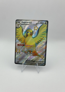 Pidgeot EX, Pokemon Near Mint, Paldean Fates, Shiny Ultra Rare, 221/91 - Image 2