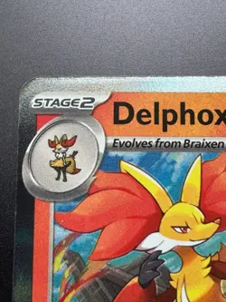 Delphox MEP 074 - Prerelease Stamped Promo - Pokemon TCG: Chaos Rising - Image 2
