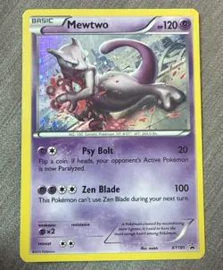 Mewtwo (Cosmos Holo) Holo Pokemon XY Black Star Promo #XY101 MP - Image 1
