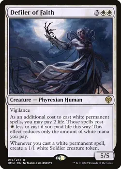 Defiler of Faith - Dominaria United | MTG Card - Image 2