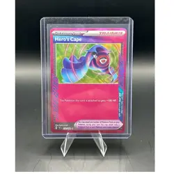 Pokemon TCG - Hero's Cape 152/162 SV05: Temporal Forces ACE SPEC Trainer English - Image 1