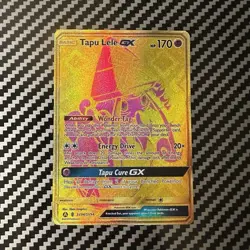 Pokemon TCG Hidden Fates Shiny Vault Tapu Lele GX SV94/SV94 NM Condition - Image 1