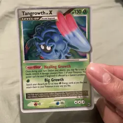 Pokemon TCG Tangrowth LV.X Arceus Holo and Arceus Black Star Promo - Image 1