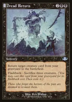 Dread Return - Dominaria Remastered | MTG Card - Image 3