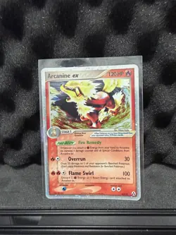Pokemon Arcanine ex 120 HP Holo Rare EX Legend Maker Holo 83/92 Nintendo NM - Image 1