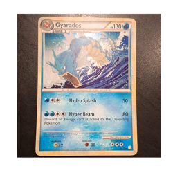 Pokemon Gyarados Heartgold & Soulsilver #4/123 Holo Rare Stage 1 English - Image 1