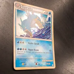Pokemon Gyarados Heartgold & Soulsilver #4/123 Holo Rare Stage 1 English - Image 2