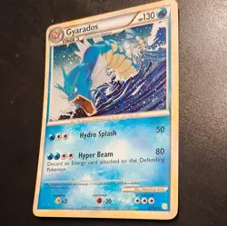 Pokemon Gyarados Heartgold & Soulsilver #4/123 Holo Rare Stage 1 English - Image 3