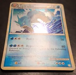 Pokemon Gyarados Heartgold & Soulsilver #4/123 Holo Rare Stage 1 English - Image 4