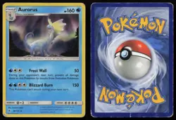Aurorus 28/131 Holo Rare Forbidden Light Pokemon English HP - Image 3