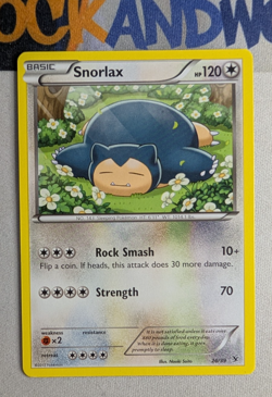 Snorlax 26/39 Kalos Starter Set Non-Holo Pokemon NM - Image 3
