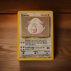 Pokemon Chansey – Base Set Holo Rare – 003/102 – 120 HP – 1999 – English – Nm - Image 1