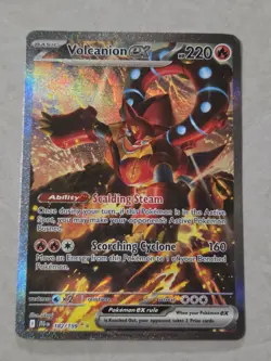 Pokemon TCG Volcanion EX #182/159 Journey Together - Image 1