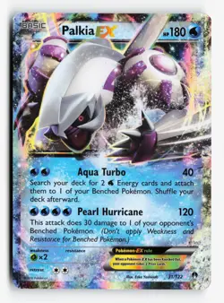 Palkia EX 31/122 XY BREAKpoint Pokemon TCG Ultra Rare - Image 1