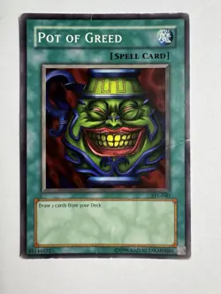Pot of Greed SYE-040 Starter Deck: Yugi Evolution Unlimited|Unlimited Edition - Image 1
