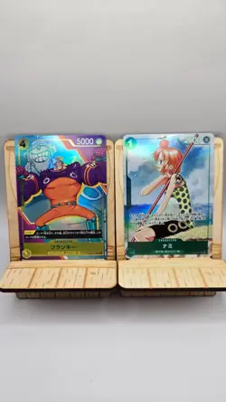 Nami EB02-017 & Franky Promo Set ONE PIECE TCG 3nd ANNIVERSARY COMPLETE GUIDE JP - Image 1