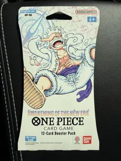 One Piece AWAKENING OF THE NEW ERA OP-05 Sleeved Booster Pack Factory Sealed! - Image 2