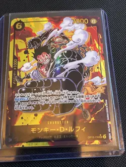 Monkey.D.Luffy OP10-118 Parallel Royal Blood One Piece CCG Secret Rare Foil - Image 1