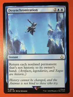 MAGIC, MTG: DESYNCHRONIZATION/ACR/RARE #0016/ NM, REGULAR FINISH - Image 1