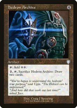 Hedron Archive - The Brothers' War Commander | MTG Card - Image 2