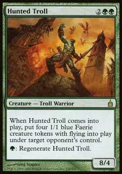 Hunted Troll - Ravnica: City of Guilds | MTG Card - Image 3
