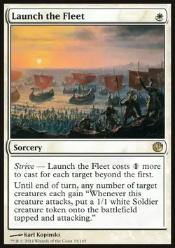Launch the Fleet - Journey into Nyx | MTG Card - Image 3