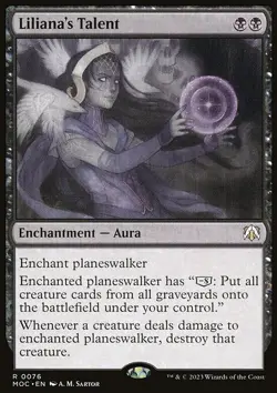 Liliana's Talent - March of the Machine Commander | MTG Card - Image 3