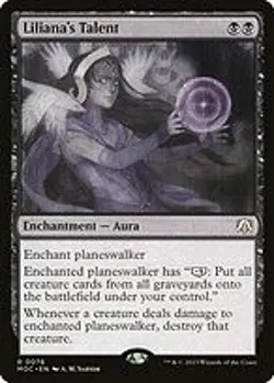 Liliana's Talent - March of the Machine Commander | MTG Card - Image 4