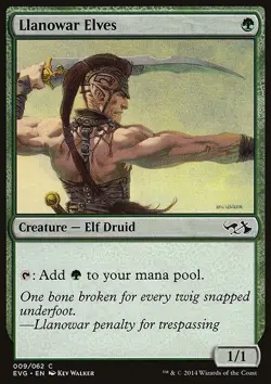 Llanowar Elves - Duel Decks Anthology: Elves vs. Goblins | MTG Card - Image 3