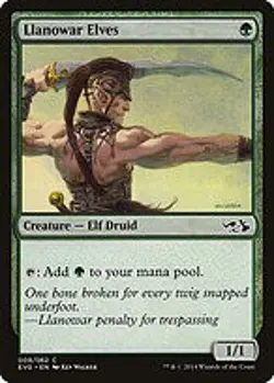 Llanowar Elves - Duel Decks Anthology: Elves vs. Goblins | MTG Card - Image 4