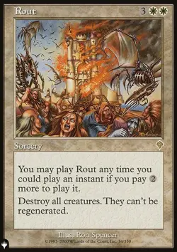 Rout - The List | MTG Card - Image 3