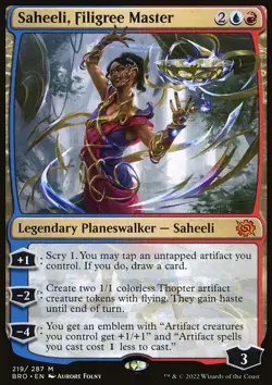Saheeli, Filigree Master - The Brothers' War | MTG Card - Image 3