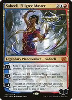 Saheeli, Filigree Master - The Brothers' War | MTG Card - Image 4